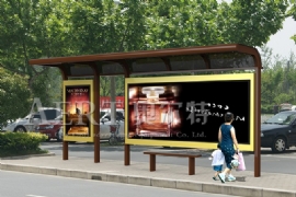 公交站臺(tái)外框生銹時(shí)如何解決