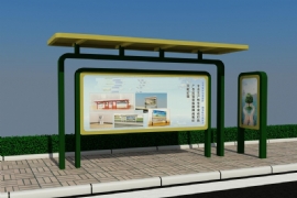 候車亭美觀方面分析